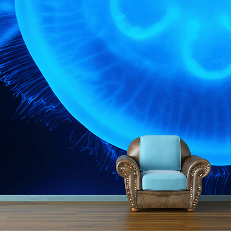 Mysterious Seabed Wall Mural Modern Style Mildew Resistant for Home Decor