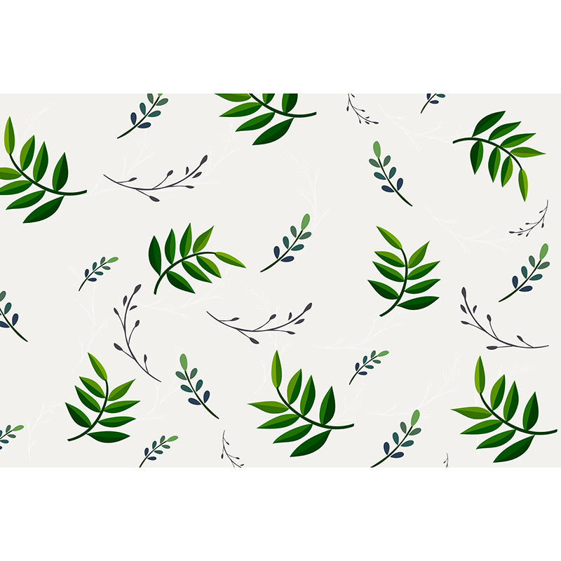 Environment Friendly Murals Tropical Style Leaves Murals for Decoration