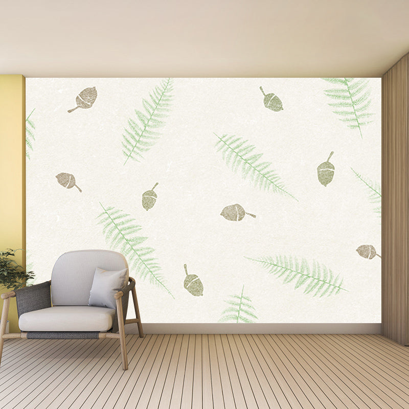 Decor Murals Wallpaper Tropical Style Leaves Murals for Wall Decor