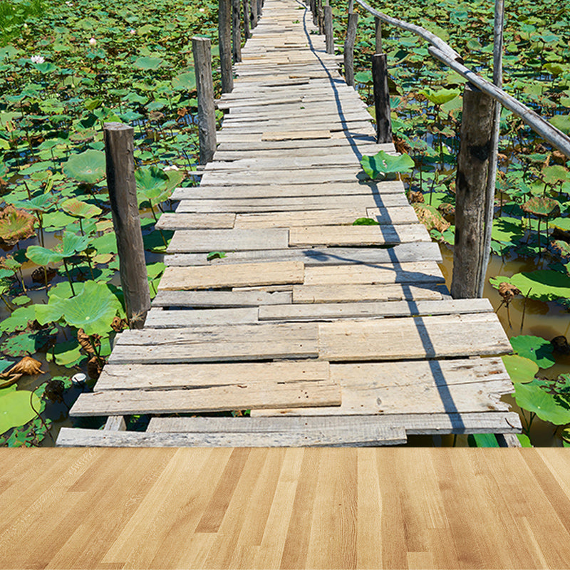 Environment Friendly Mural Wallpaper Industrial Style Space Extension Mural for Decoration