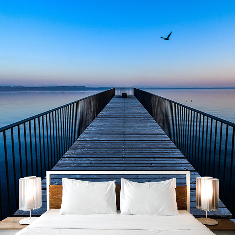 Environment Friendly Mural Wallpaper Industrial Style Space Extension Mural for Decoration