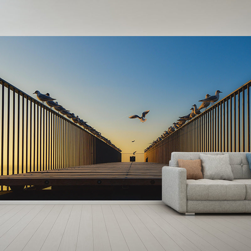 Environment Friendly Mural Industrial Style Space Extension Mural for Home Decor