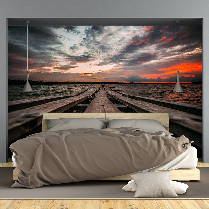 Environment Friendly Mural Industrial Style Space Extension Mural for Wall Decor
