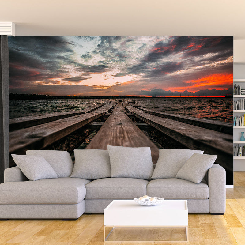 Environment Friendly Mural Industrial Style Space Extension Mural for Wall Decor