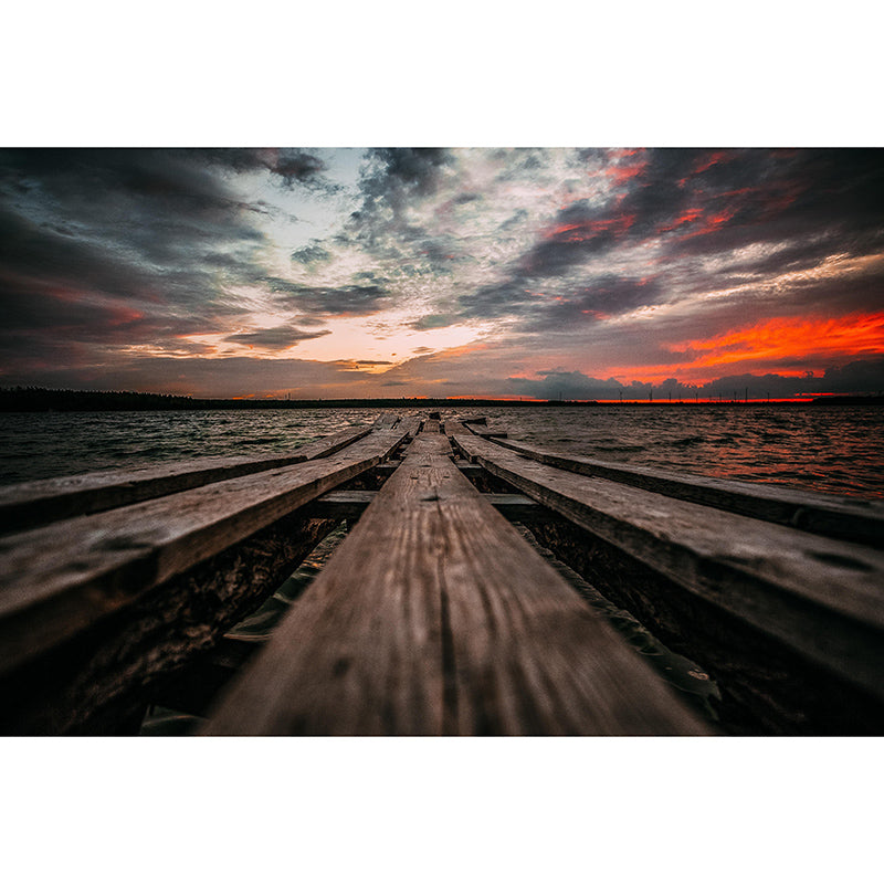 Environment Friendly Mural Industrial Style Space Extension Mural for Wall Decor