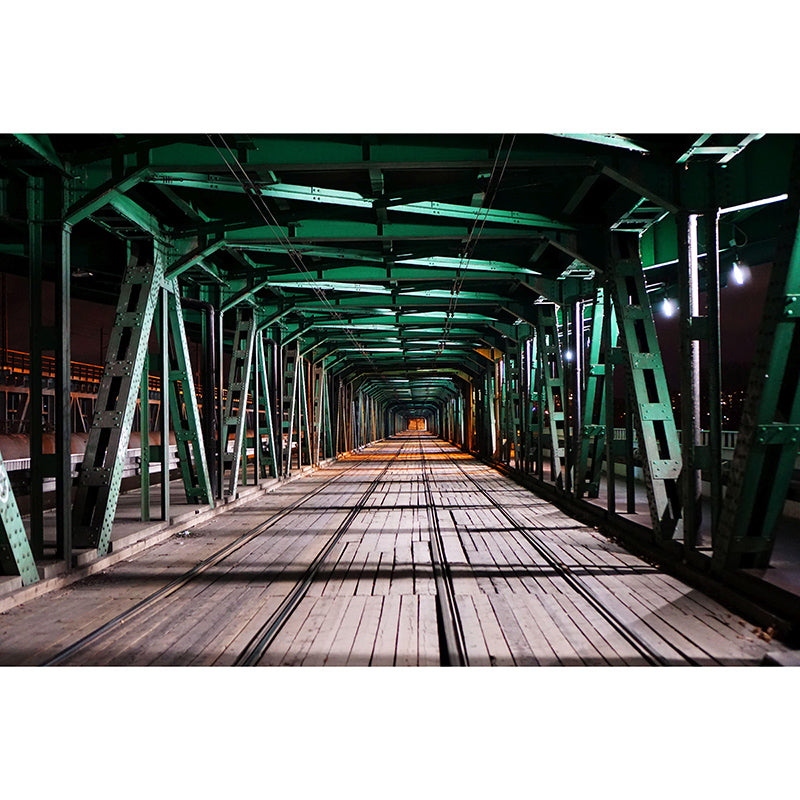 Wooden Nature Mural Industrial Style Space Extension Mural for Home