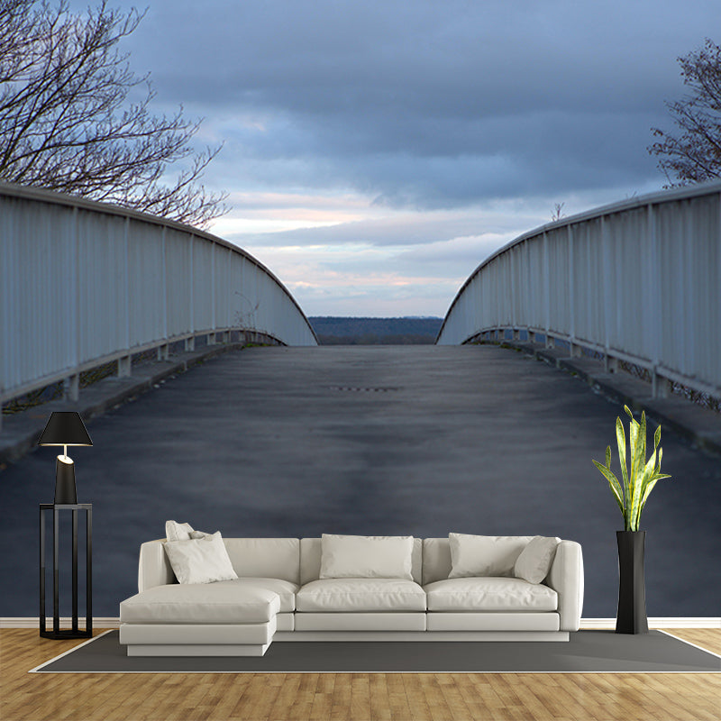 Environment Friendly Mural Wallpaper Industrial Style Space Extension Mural for Home