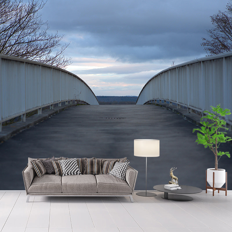 Environment Friendly Mural Wallpaper Industrial Style Space Extension Mural for Home