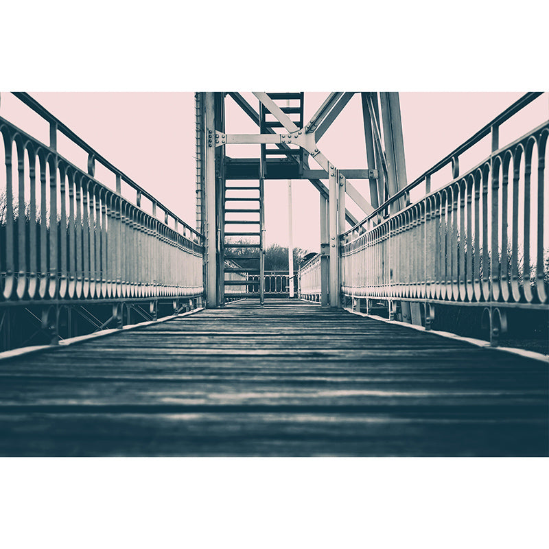 Environment Friendly Mural Wallpaper Industrial Style Space Extension Mural for Home Decor