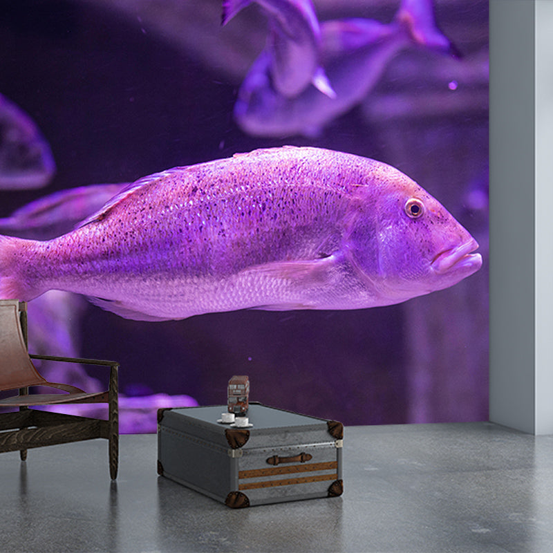 Environment Friendly Mural Wallpaper Tropical Beach Style Mural for Decoration