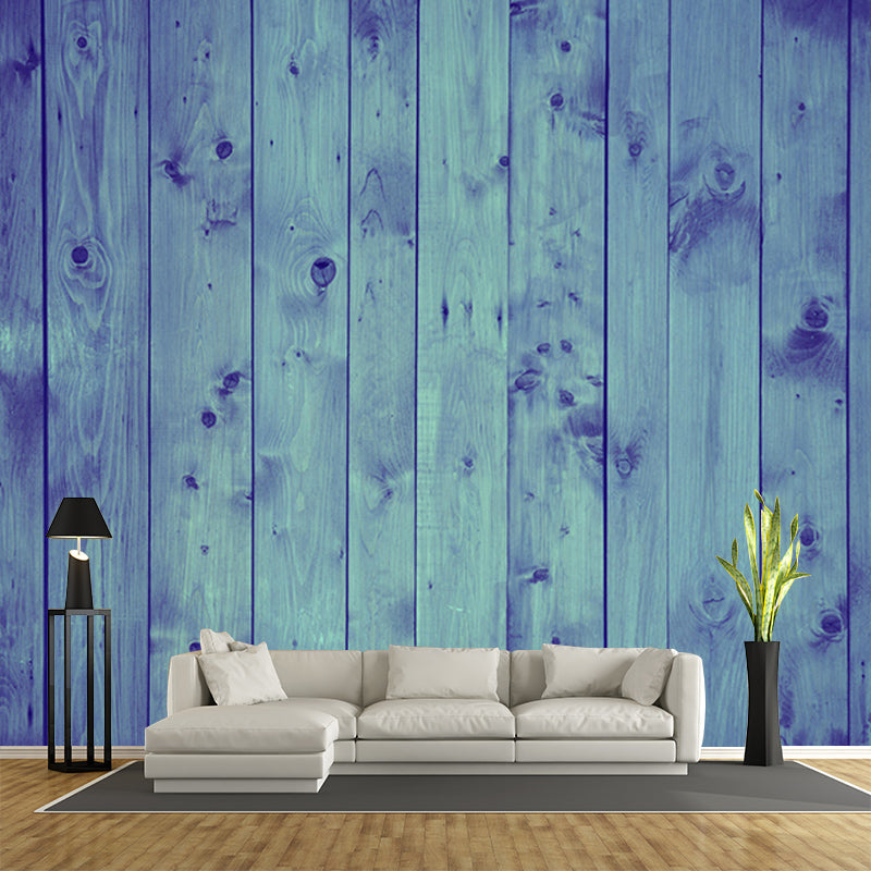 Vivid Nature Mural Wallpaper Industrial Style Wood Texture Mural for Decoration
