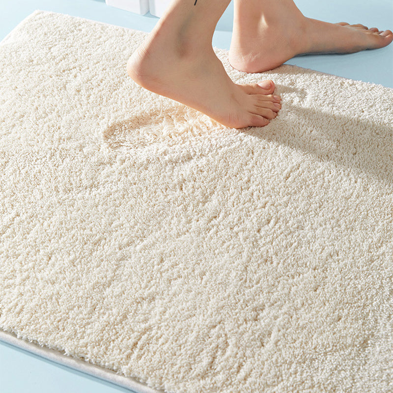 Tapis de couleur de couleur polyester à orange foncé