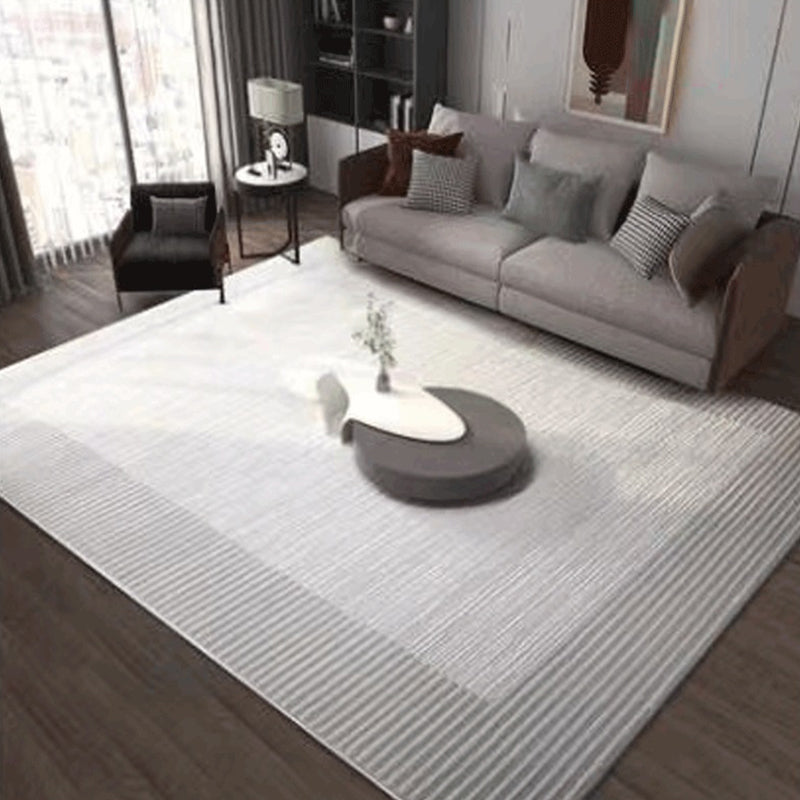 Minimalist Rectangle Printed Rug Polyester Indoor Rug Stain Resistant Carpet for Home Decoration