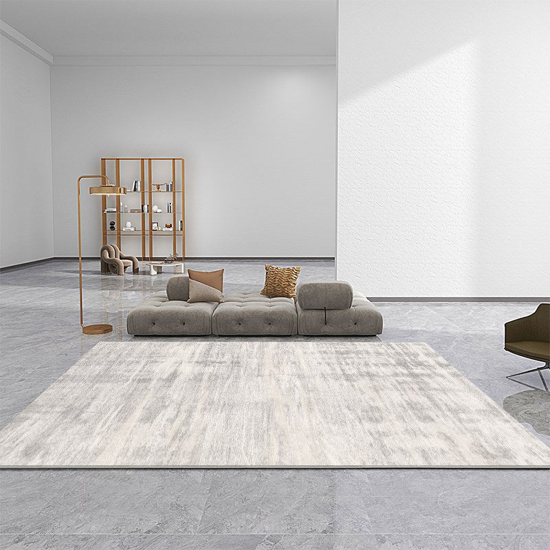 Simplicidad Patrón gráfico de la alfombra Alfombra de área de poliéster Alfombra de interior sin deslizamiento para sala de estar para sala de estar