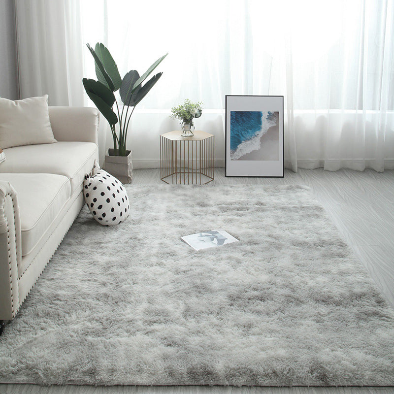 Casual stropdas kleurstof shag binnen tapijten polyester tapijt vlek resistent gebied tapijt voor woningdecoratie