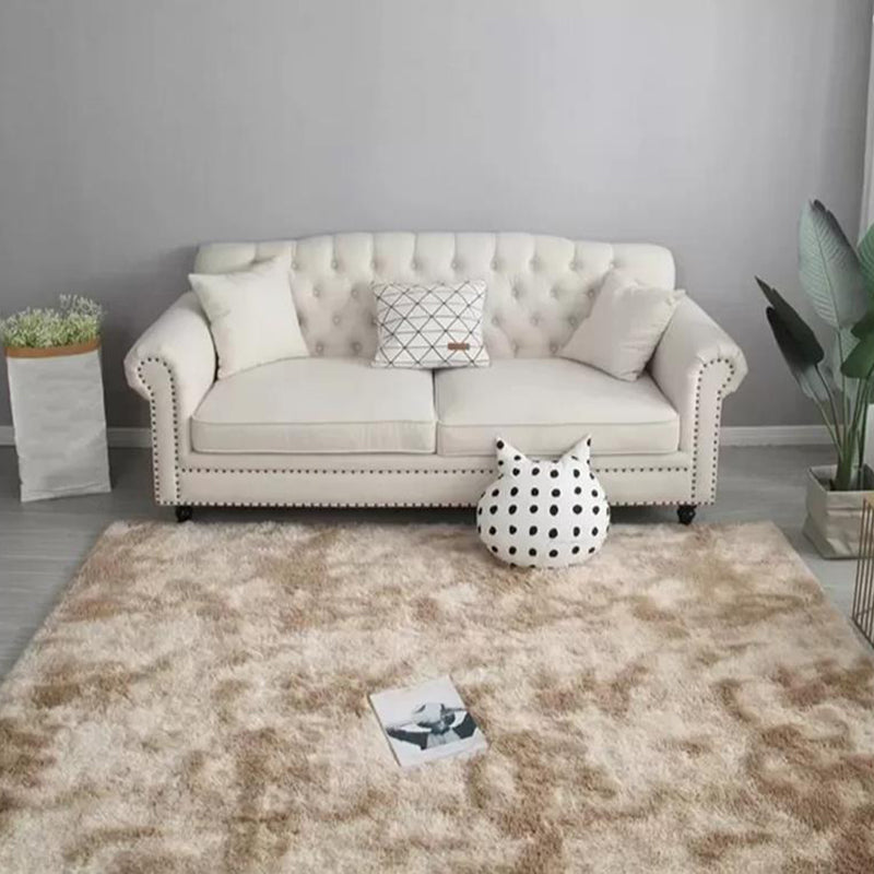 Casual stropdas kleurstof shag binnen tapijten polyester tapijt vlek resistent gebied tapijt voor woningdecoratie