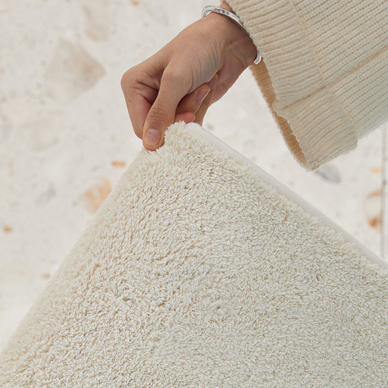 Yellow Modern Rug Polyester Color Block Rug Washable Rug for Living Room