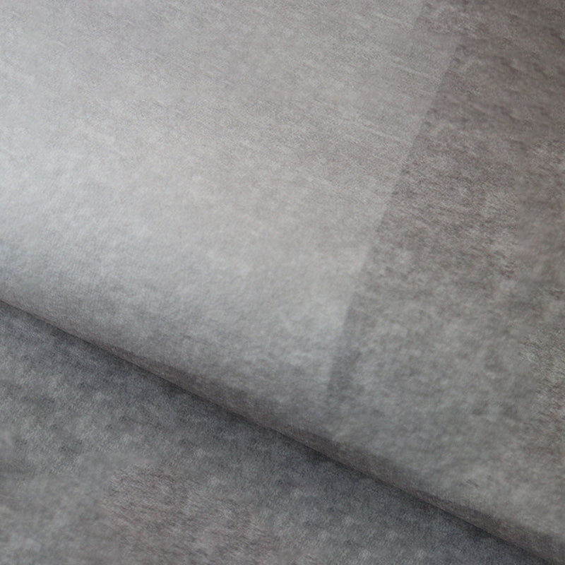 Light Grey Simple Rug Blending Line Indoor Rug Stain Resistant Rug for Home Decor