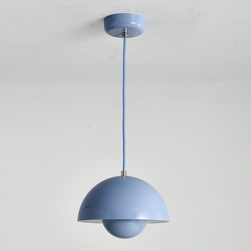 Luminaires pendentifs de style nordique 1 lumière minimaliste macaron suspendu