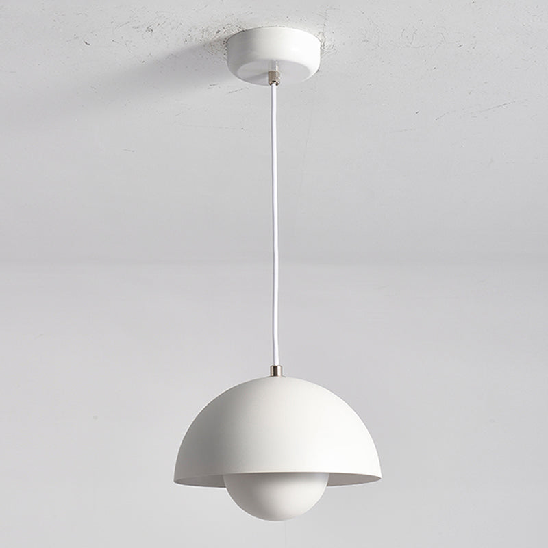 Luminaires pendentifs de style nordique 1 lumière minimaliste macaron suspendu