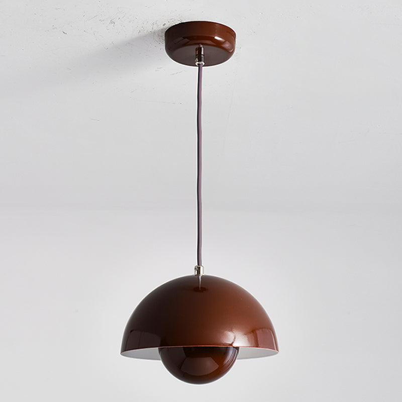 Luminaires pendentifs de style nordique 1 lumière minimaliste macaron suspendu