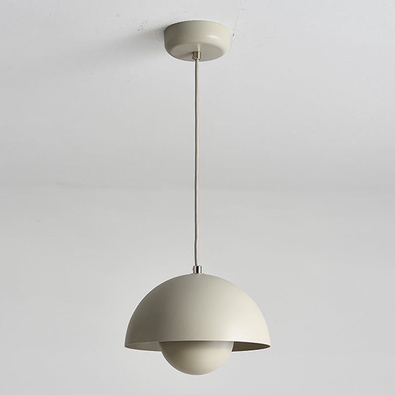 Luminaires pendentifs de style nordique 1 lumière minimaliste macaron suspendu