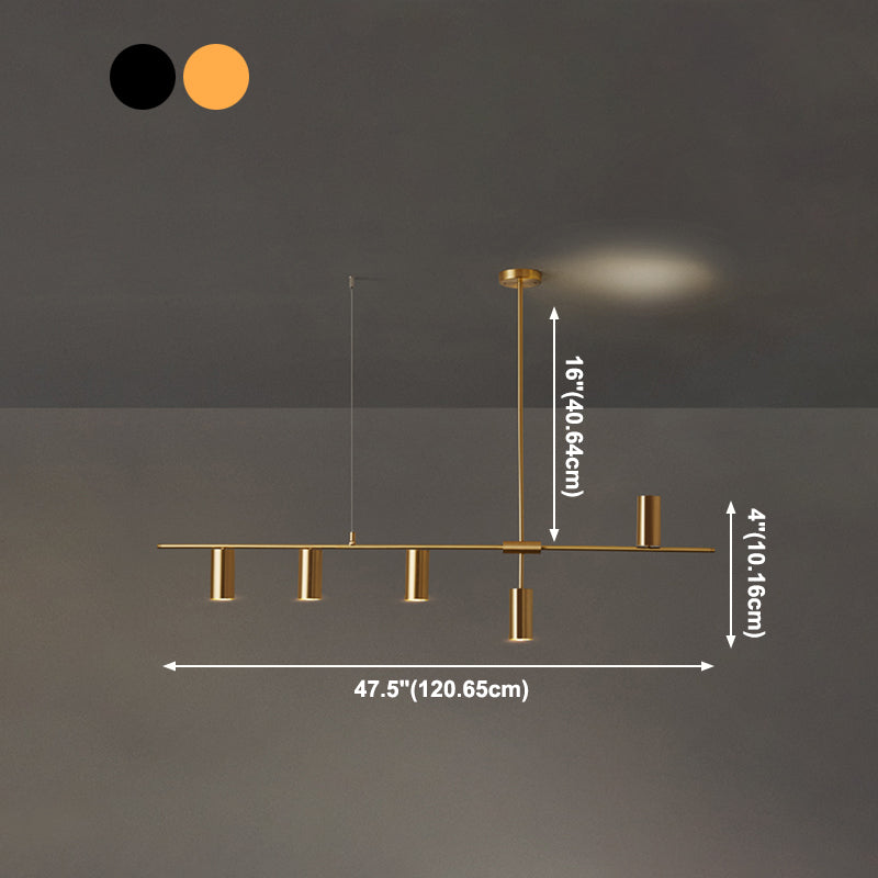 Simple Dining Table Ceiling Chandelier Modern Style Dining Pendant Light for Kitchen