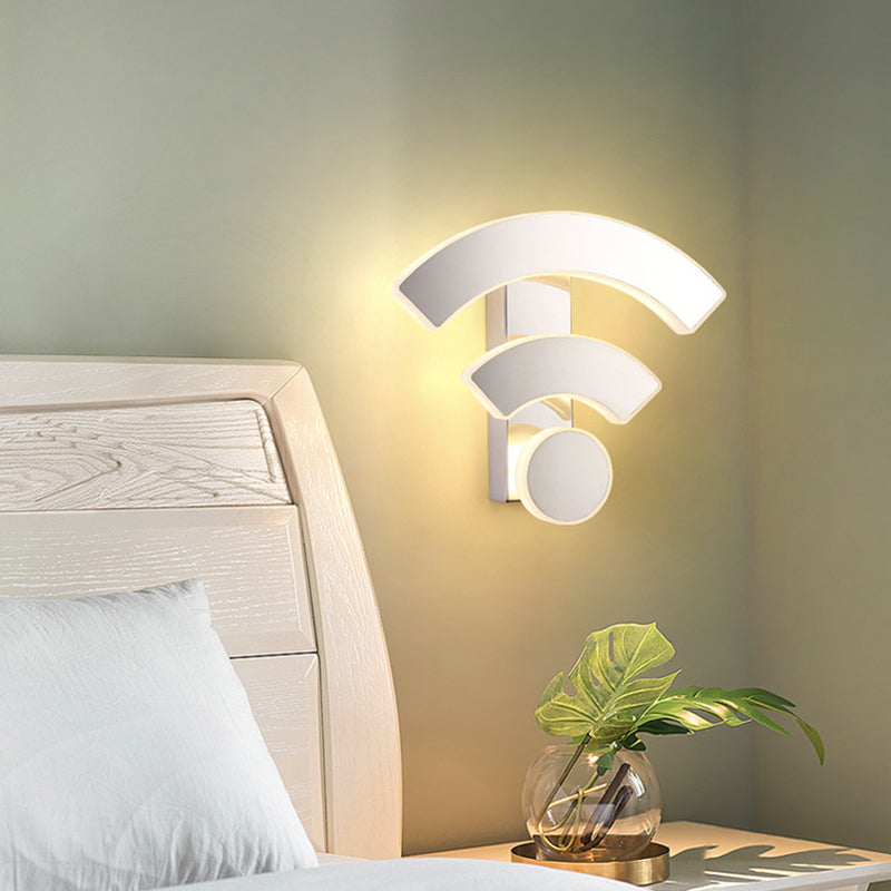 Sitting Room Wall Sconce Modern Metal Led 3 Light Simple Wall Mounted Light Fixture