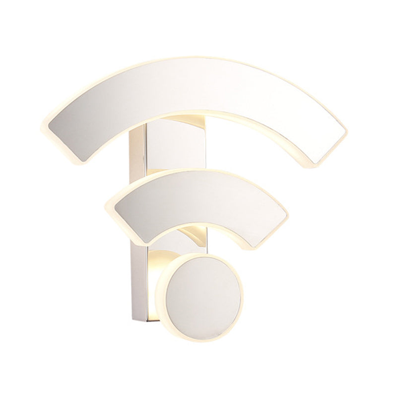 Sitting Room Wall Sconce Modern Metal Led 3 Light Simple Wall Mounted Light Fixture