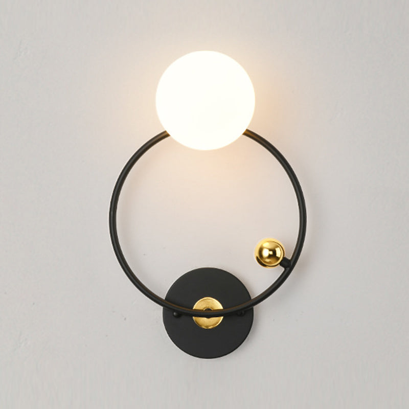 Salon en verre applique en verre moderne 1 luminaire mural mural de tête