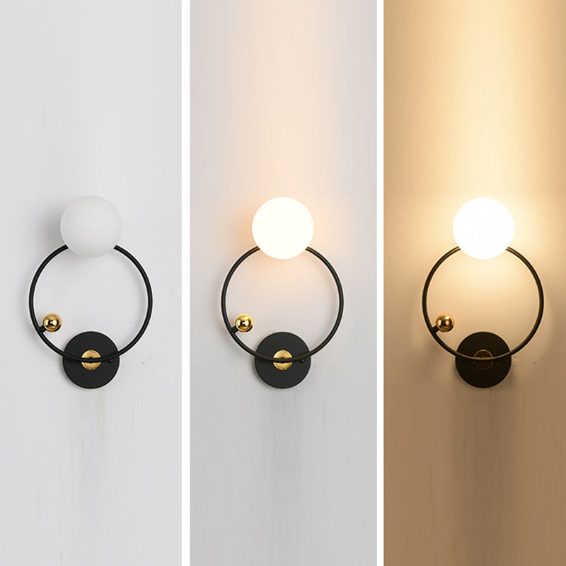 Salon en verre applique en verre moderne 1 luminaire mural mural de tête