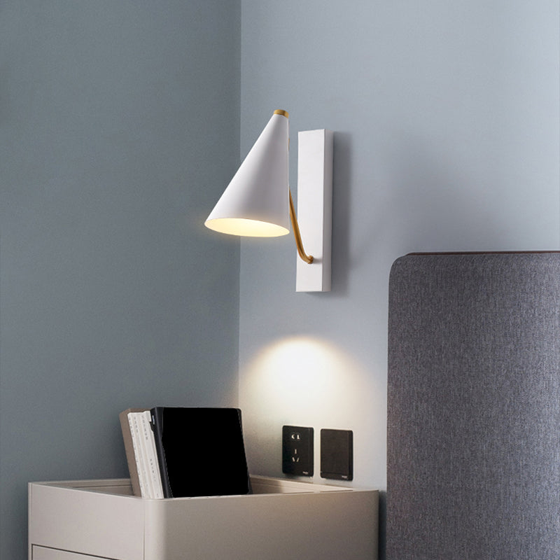 Application murale de la chambre Métal postmoderne 1 tête d'éclairage d'éclairage mural mural