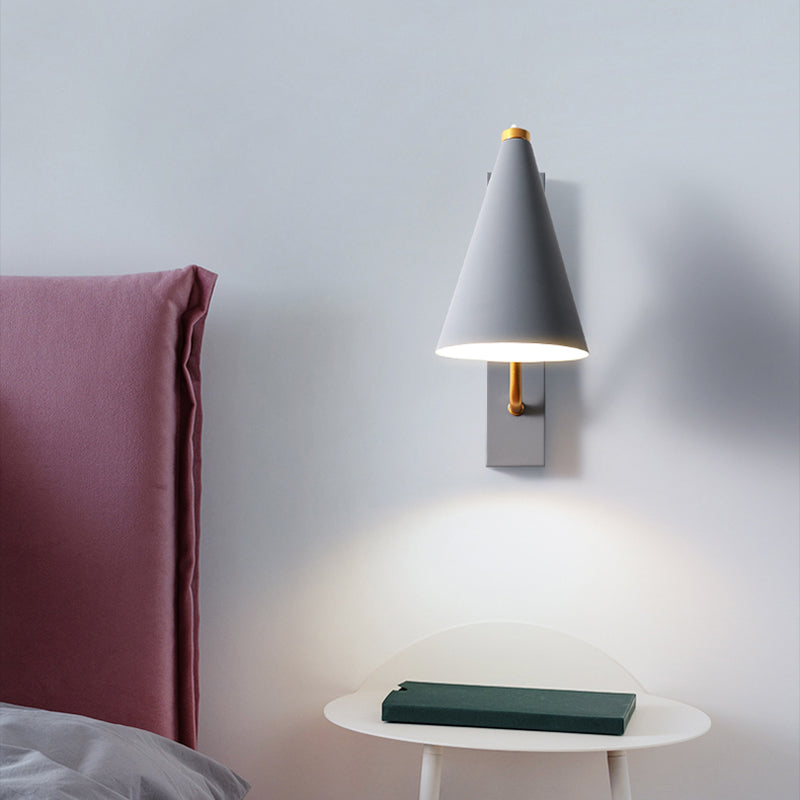 Application murale de la chambre Métal postmoderne 1 tête d'éclairage d'éclairage mural mural