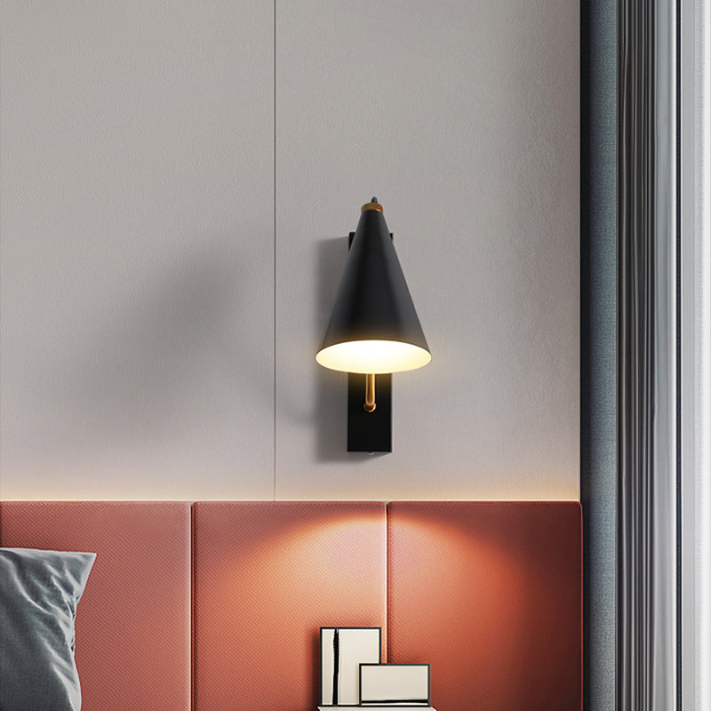 Application murale de la chambre Métal postmoderne 1 tête d'éclairage d'éclairage mural mural