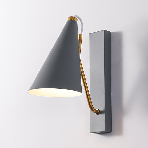 Application murale de la chambre Métal postmoderne 1 tête d'éclairage d'éclairage mural mural