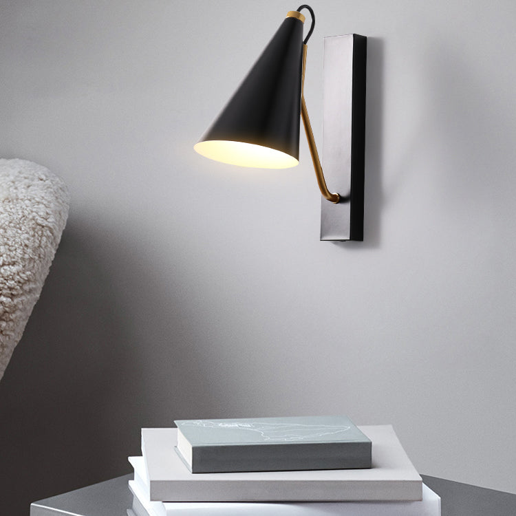 Application murale de la chambre Métal postmoderne 1 tête d'éclairage d'éclairage mural mural