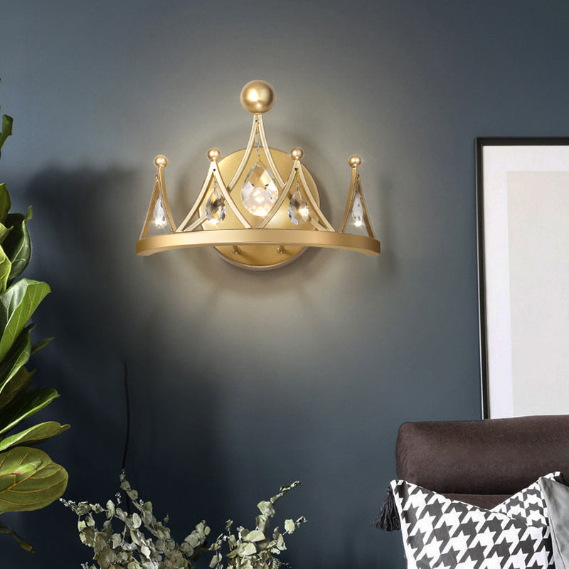 Postmoderne 1 Tête Murce Conce Golden Mur Murd Lightture pour le salon