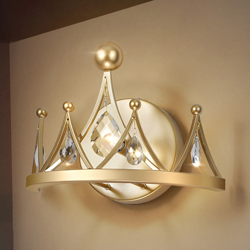 Postmoderne 1 Tête Murce Conce Golden Mur Murd Lightture pour le salon