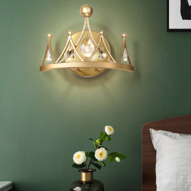 Postmoderne 1 Tête Murce Conce Golden Mur Murd Lightture pour le salon