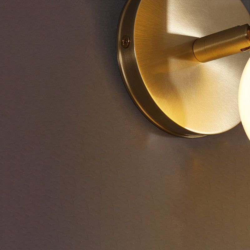 Postmodern Metal Antler Wall Sconce Golden Wall Mounted Light Fixture for Living Room