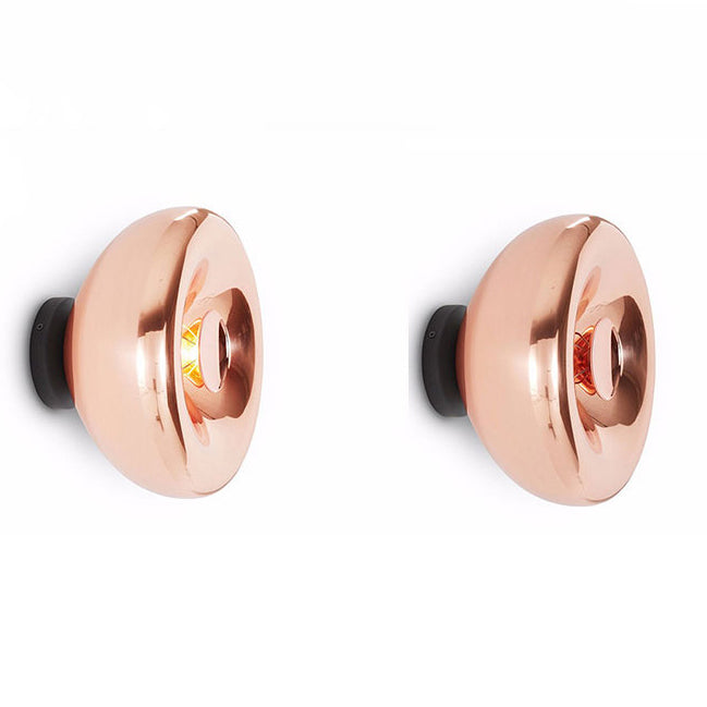 Postmodern Metal Wall Sconce Single Head Wall Mounted Light Fixture for Living Room