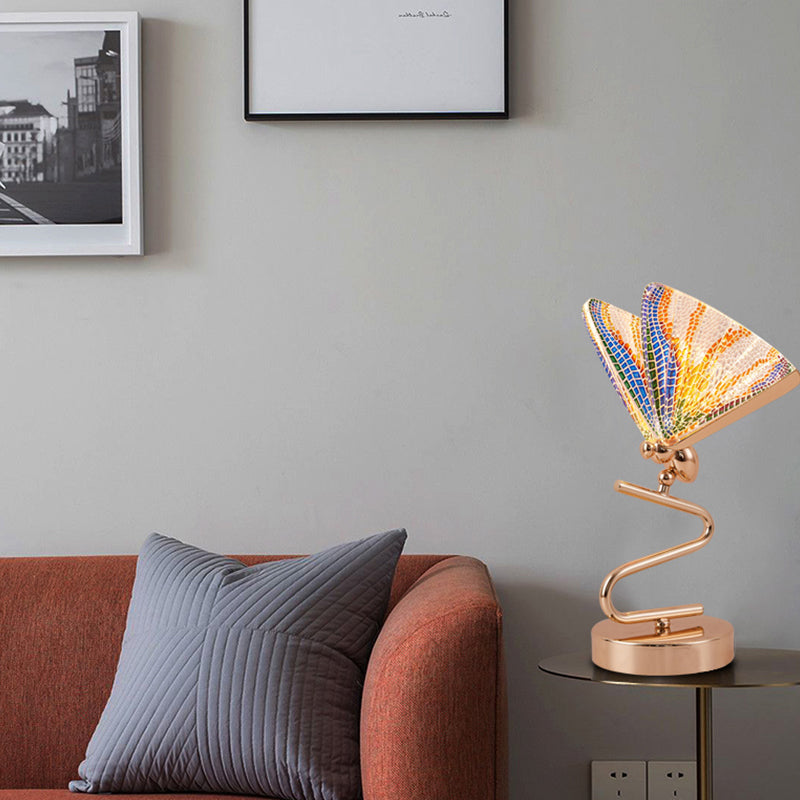 Postmodern Eye Caring Table Lamp Minimalist LED Night Stand Light for Sitting Room