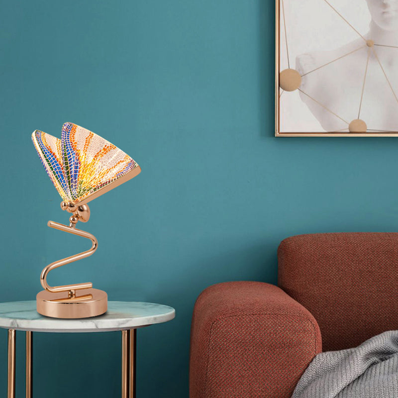 Postmodern Eye Caring Table Lamp Minimalist LED Night Stand Light for Sitting Room