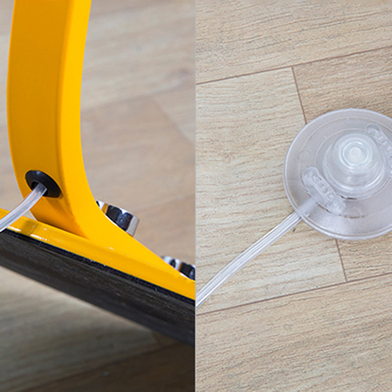 Lampe de lecture de sol en métal macaron arcate la lumière du sol à 1 lumière pour la chambre