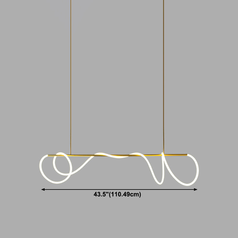 Modern Flexible Dining Chandelier Light Modern Dining Room Pendant Light Fixture