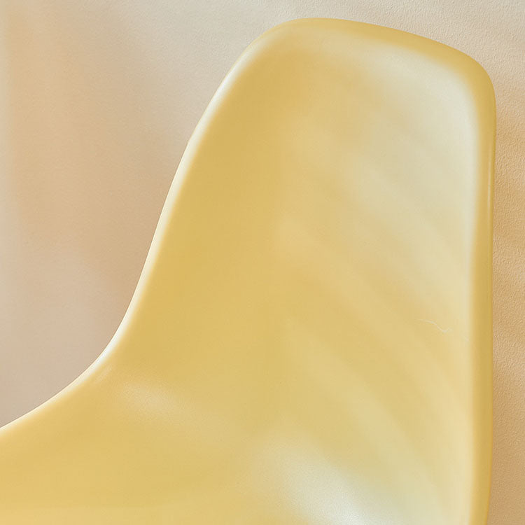 Sedie laterali senza braccio in stile industriale sedia da pranzo in plastica solida per casa