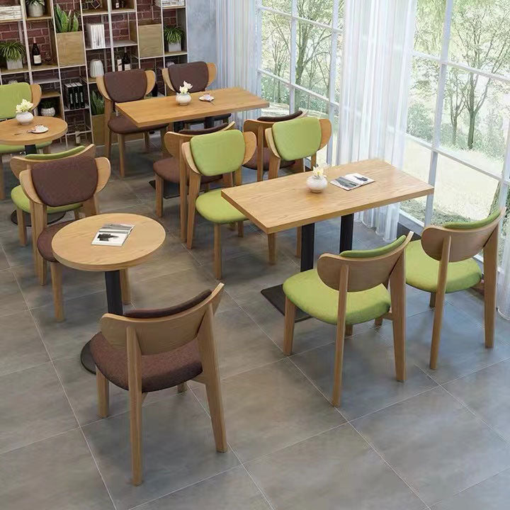 Industriestil Esstisch Heimküche Dinnerraum Möbel mit Metallbasis