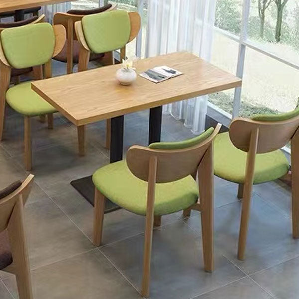 Industriestil Esstisch Heimküche Dinnerraum Möbel mit Metallbasis