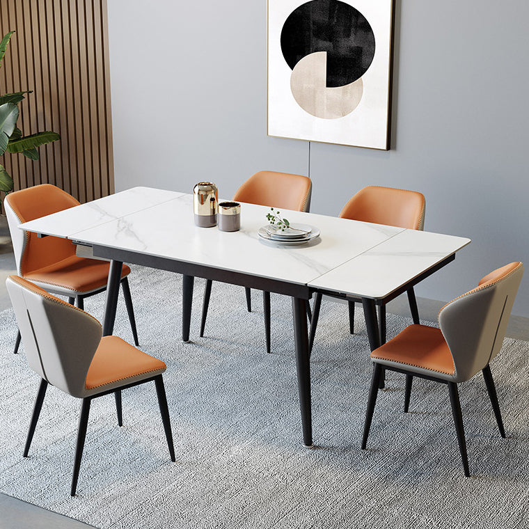 Rectangle Dining Site Table Simplicity Style Dining Room Collection with 4-foot
