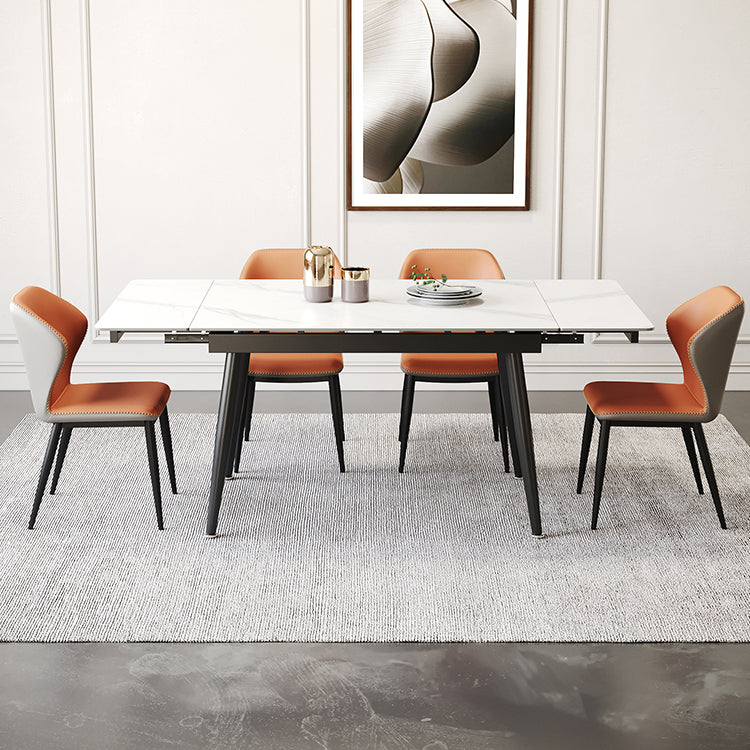 Rectangle Dining Site Table Simplicity Style Dining Room Collection with 4-foot